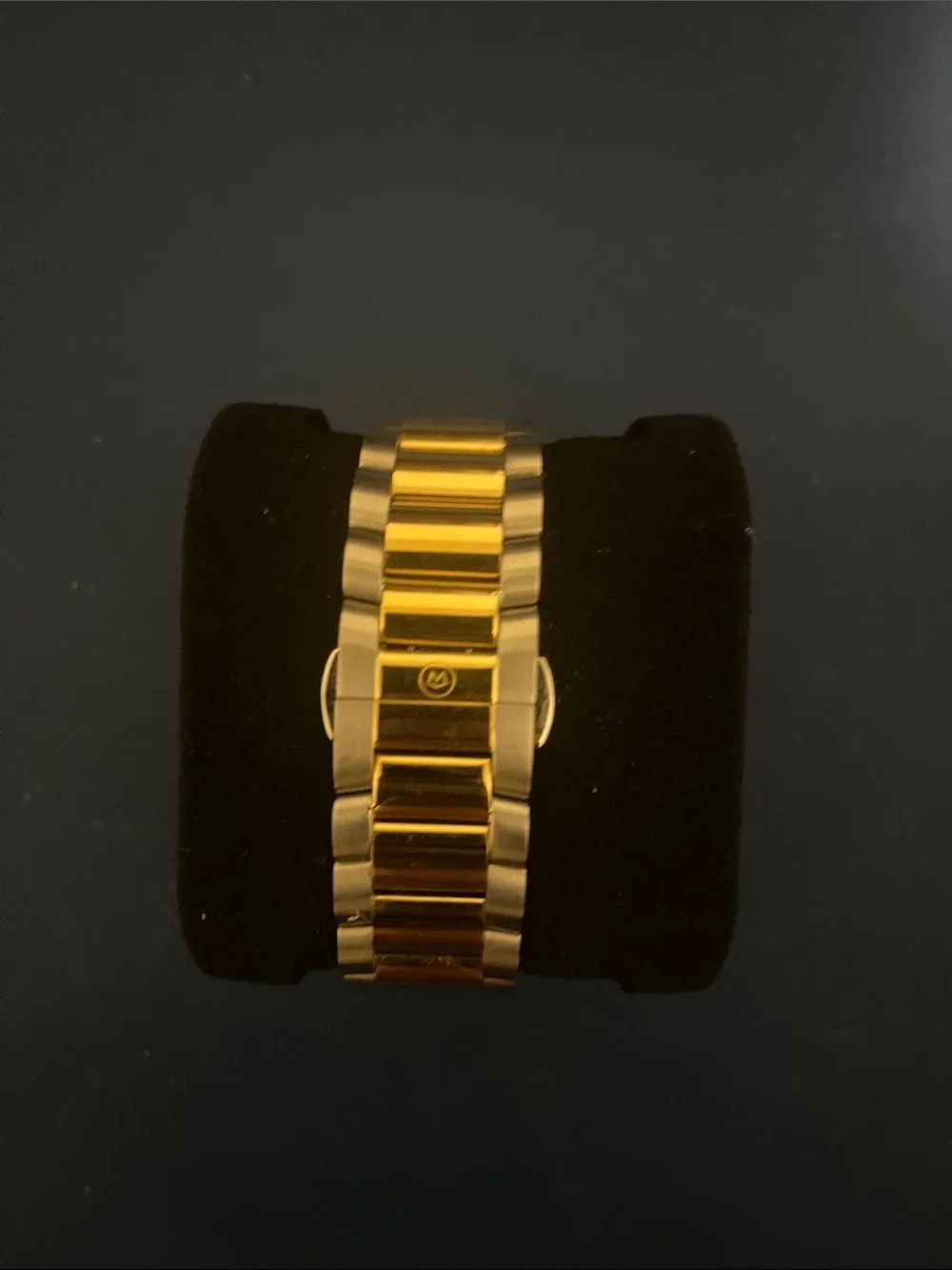 Movado Gold and Green Two-Tone Chronograph Watch series 800